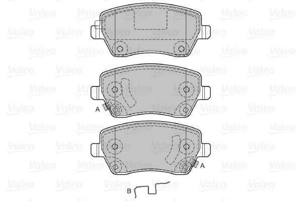 Brake Pad Set, disc brake (598641)