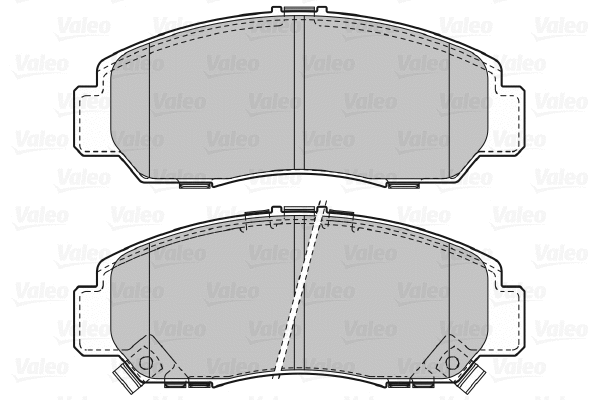 Brake Pad Set, disc brake (598887)