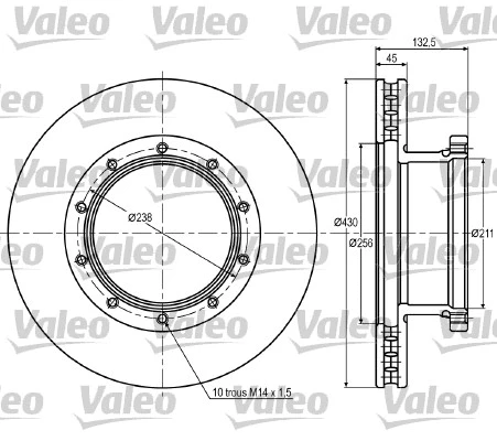 Brake Disc (187051)