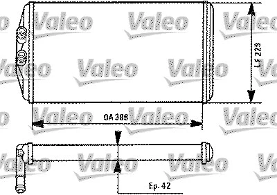 Heat Exchanger, interior heating (812086)