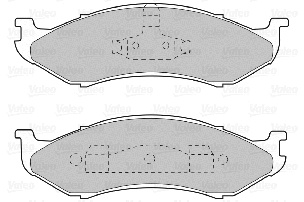 Brake Pad Set, disc brake (598491)