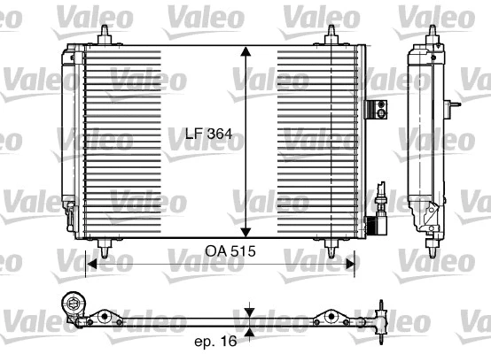 Condenser, air conditioning (814066)