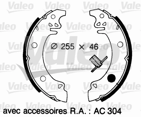 Brake Shoe Set (562049)