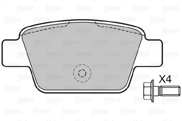 Brake Pad Set, disc brake (598633)