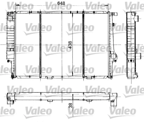 Radiator, engine cooling (819418)