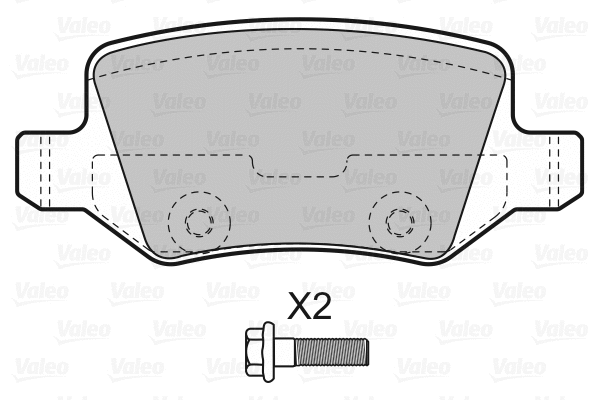 Brake Pad Set, disc brake (598583)