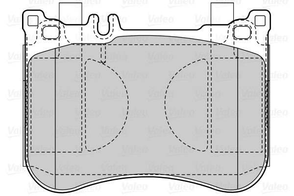 Brake Pad Set, disc brake (601536)