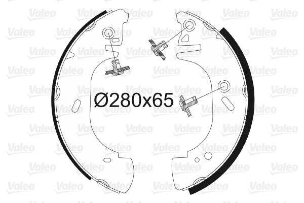 Brake Shoe Set (562636)
