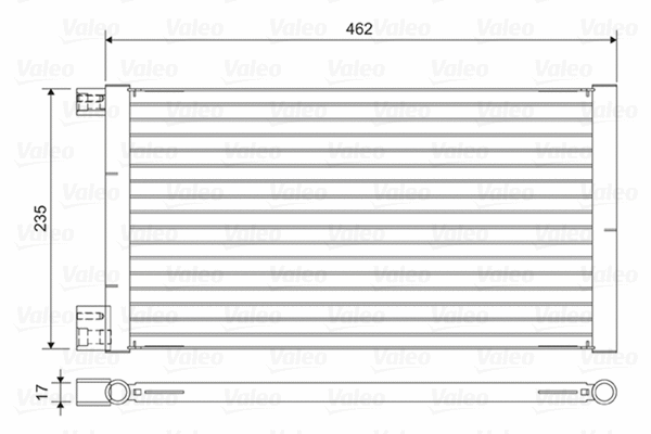Condenser, air conditioning (814433)