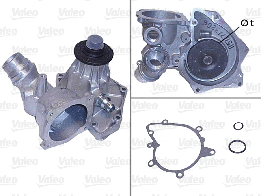 Water Pump, engine cooling (506800)