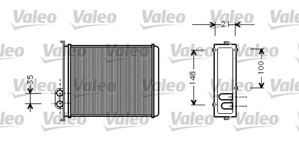 Heat Exchanger, interior heating (812327)