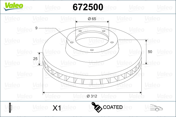 Brake Disc (672500)