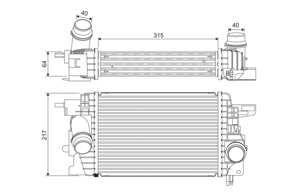 Charge Air Cooler (818399)