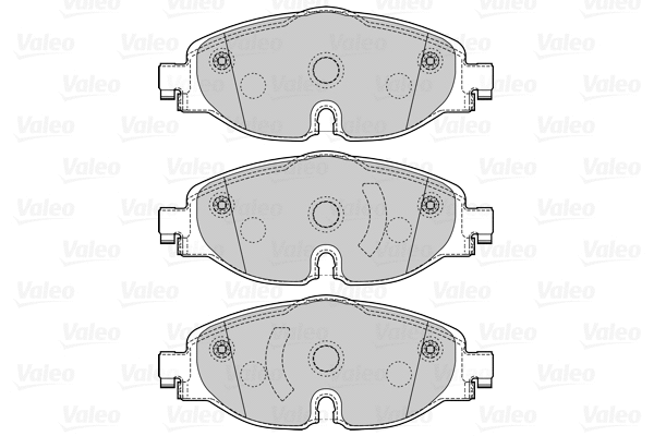 Brake Pad Set, disc brake (670059)