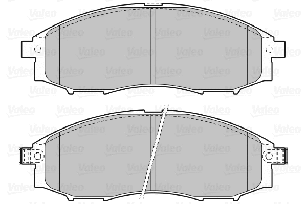 Brake Pad Set, disc brake (598889)