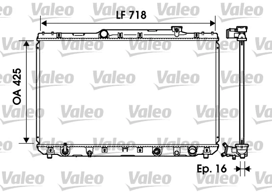Radiator, engine cooling (734193)