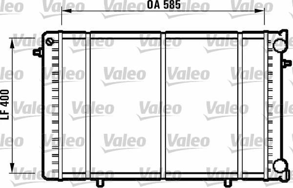 Radiator, engine cooling (732608)