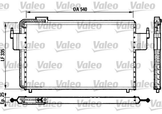Condenser, air conditioning (816822)