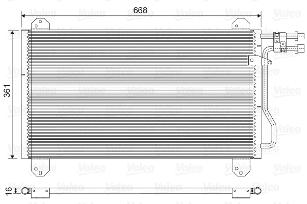Condenser, air conditioning (816891)