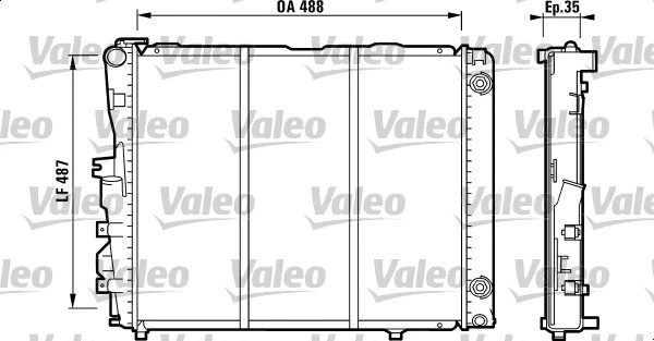 Radiator, engine cooling (819381)