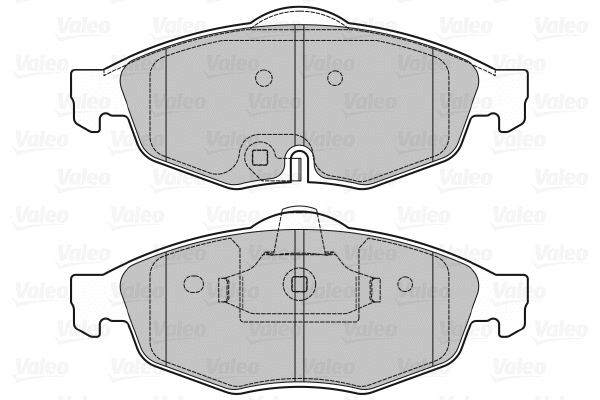 Brake Pad Set, disc brake (598905)