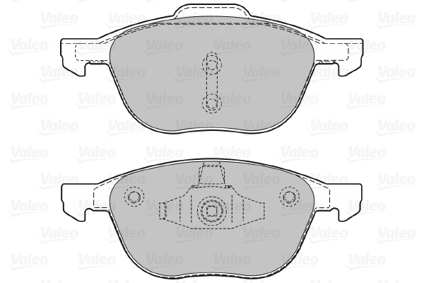 Brake Pad Set, disc brake (598649)