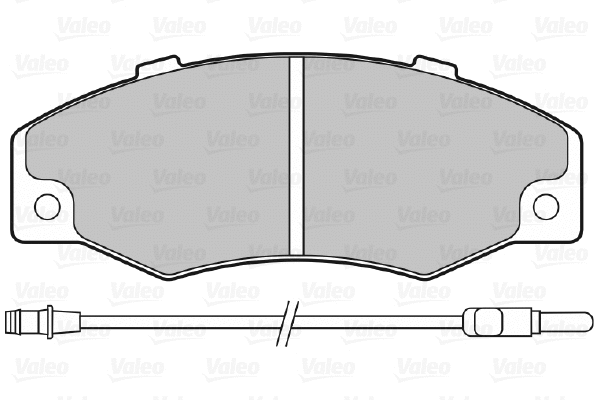 Brake Pad Set, disc brake (598082)