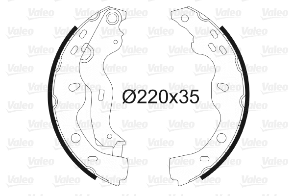 Brake Shoe Set (564084)