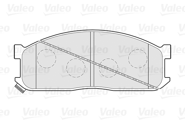Brake Pad Set, disc brake (301269)