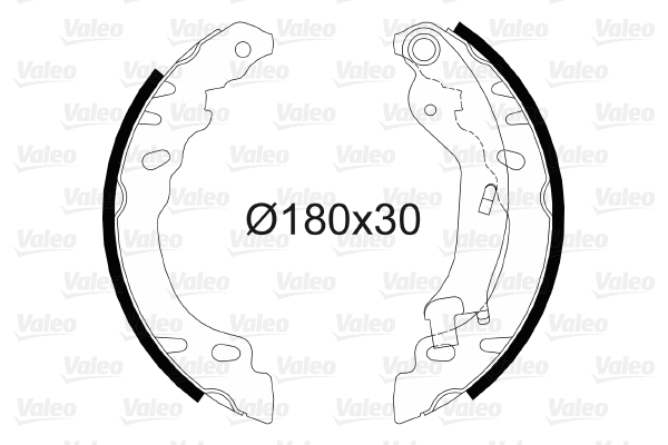 Brake Shoe Set (564082)