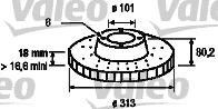 Brake Disc (186685)
