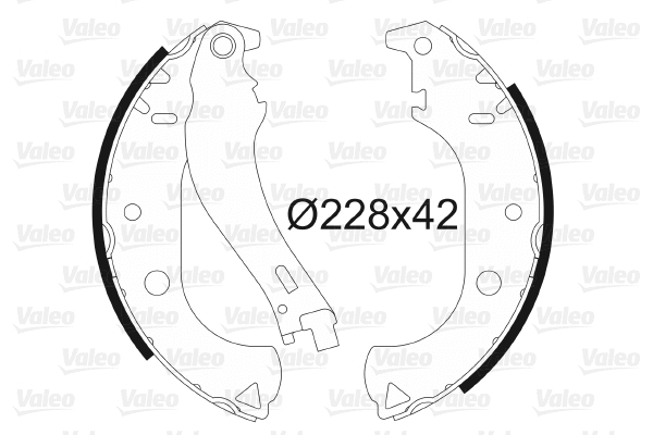 Brake Shoe Set (562806)