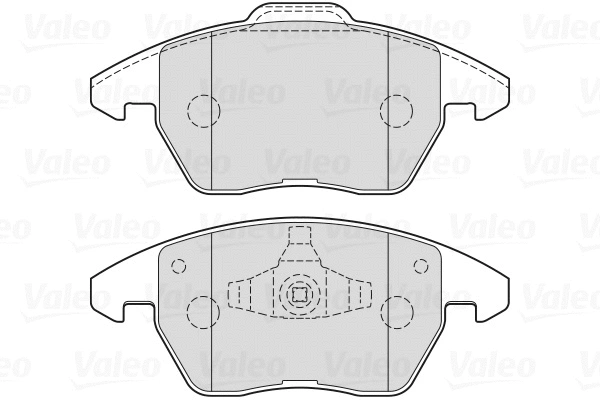 Brake Pad Set, disc brake (670715)