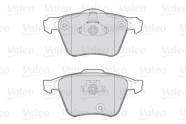 Brake Pad Set, disc brake (301657)