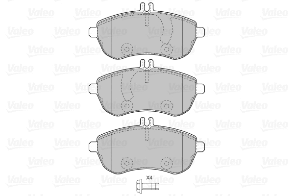 Brake Pad Set, disc brake (598963)