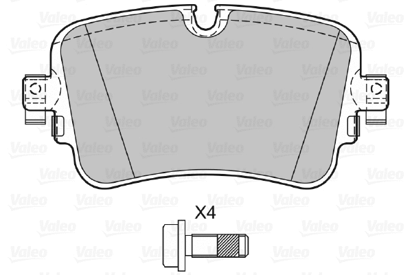 Brake Pad Set, disc brake (601496)