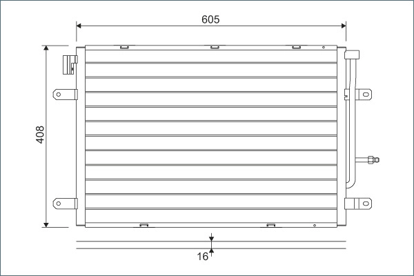 Condenser, air conditioning (818190)
