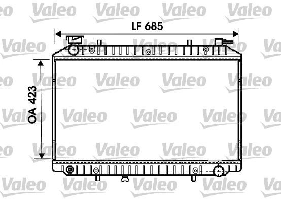 Radiator, engine cooling (734671)