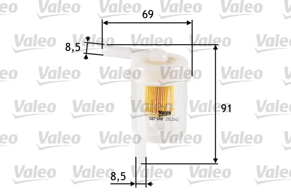 Fuel Filter (587048)