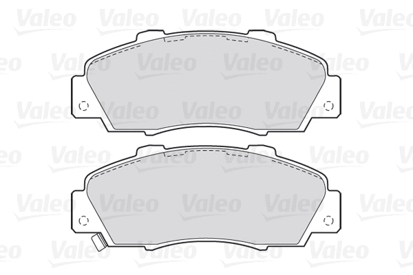 Brake Pad Set, disc brake (301627)