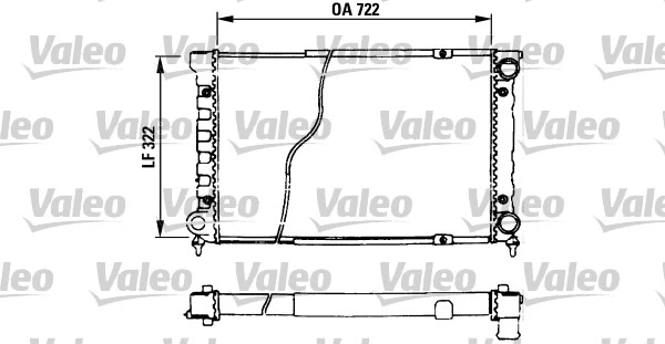 Radiator, engine cooling (730629)