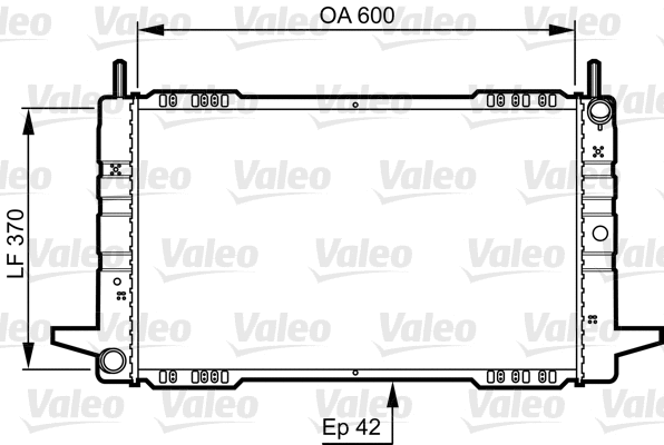 Radiator, engine cooling (730563)