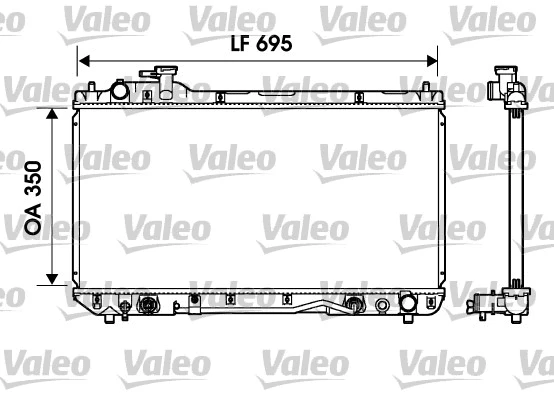 Radiator, engine cooling (734217)