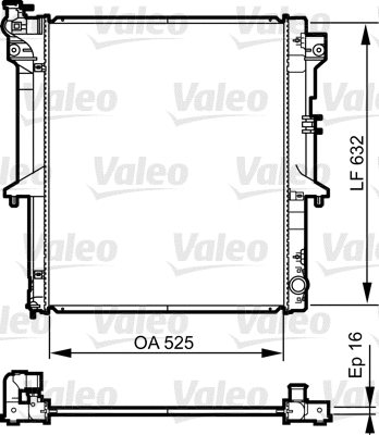 Radiator, engine cooling (735441)