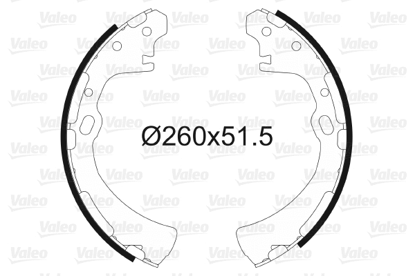 Brake Shoe Set (562671)