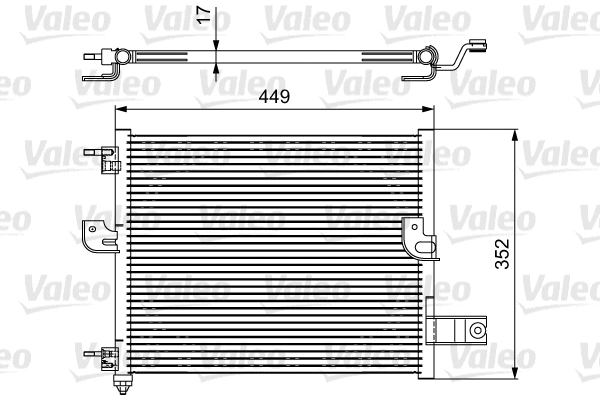 Condenser, air conditioning (814422)
