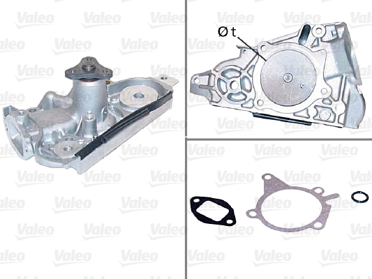 Water Pump, engine cooling (506948)