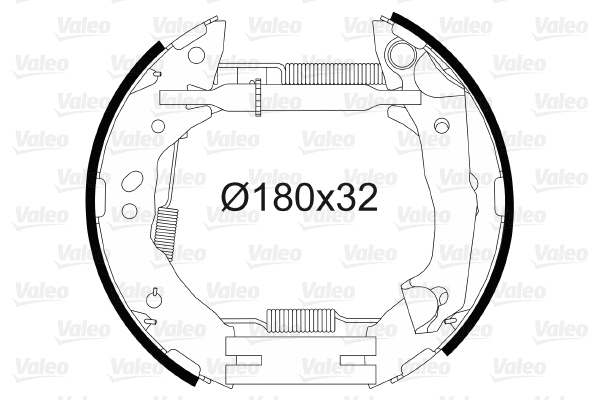 Brake Shoe Set (554875)