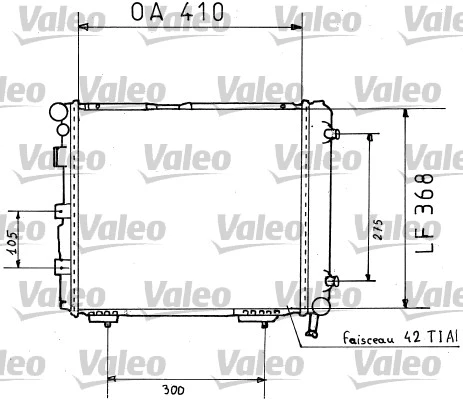 Radiator, engine cooling (819382)