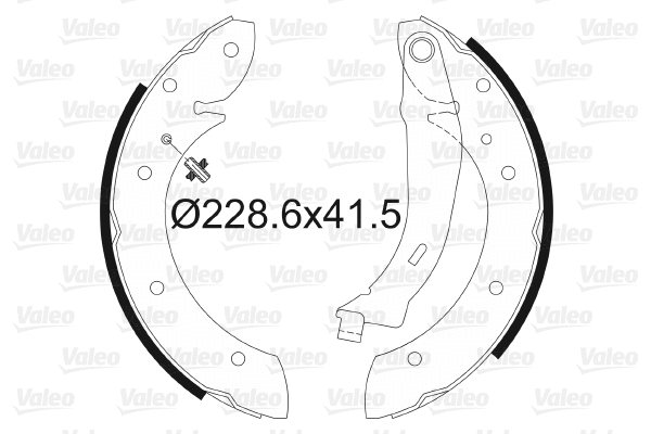 Brake Shoe Set (562630)